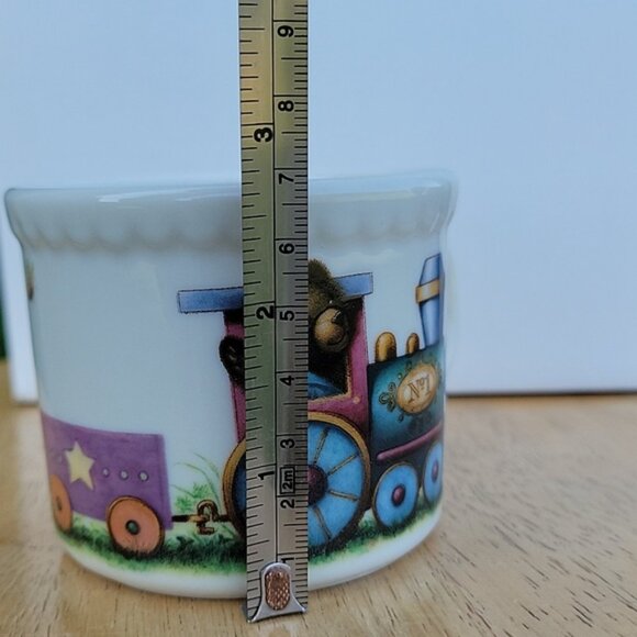 Lenox Heirloom China Bears 3 pieces Child Set Dish in a box - Picture 12 of 14